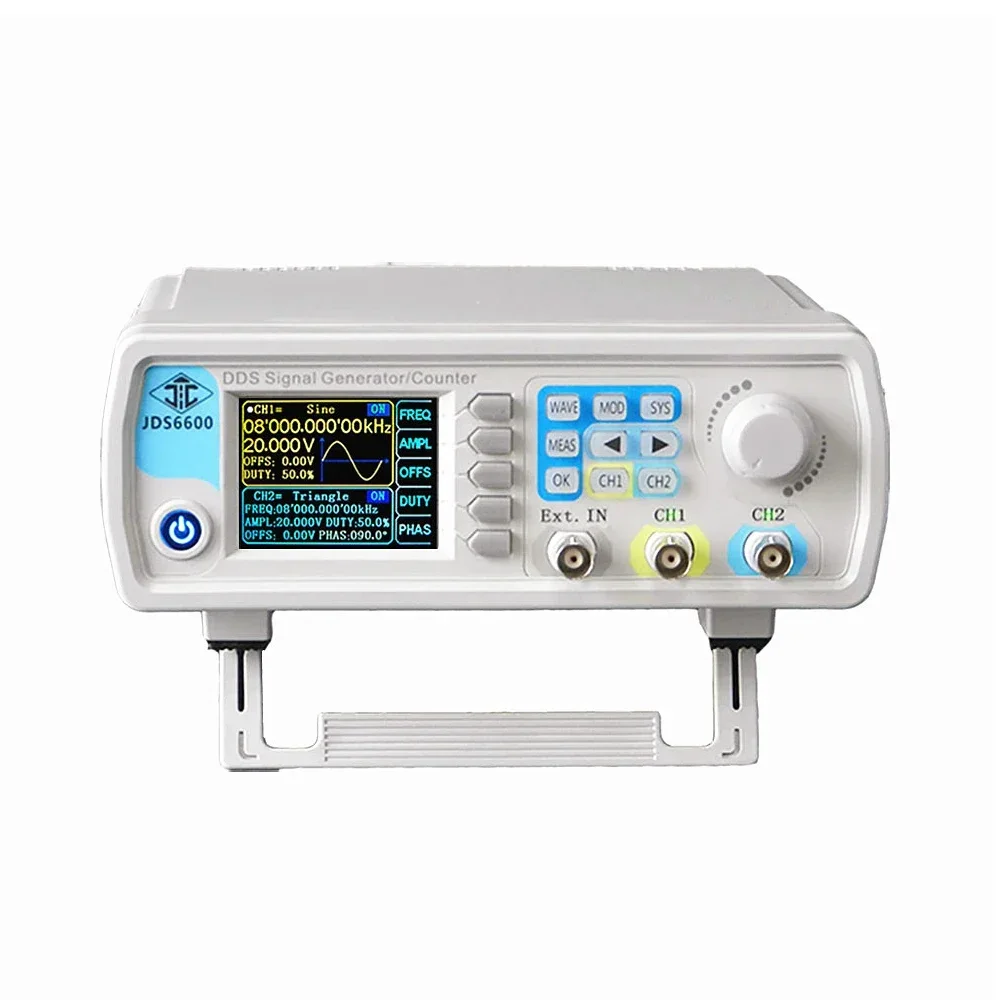 15MHZ Signal Generator Dual Channel CNC DDS Digital Control Arbitrary Wave Function Pulse Signal Source Frequency Meter