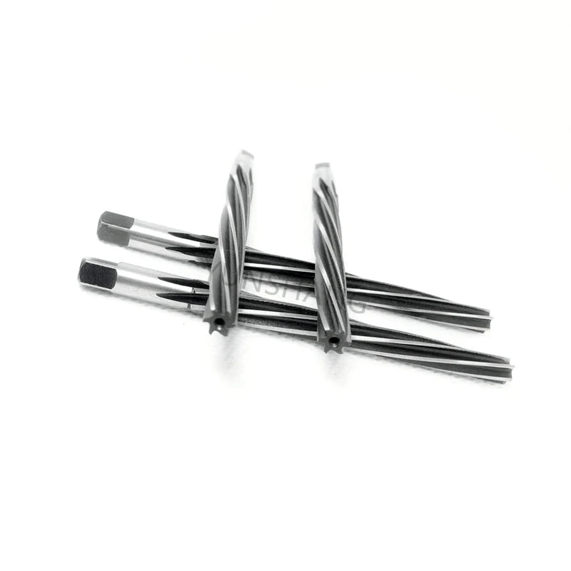 1:50 Conical Spiral Reamer HSS Hand Reamer CNC Tools Milling Cutter D3mm-20mm Extended 100/150/200/255L 3
