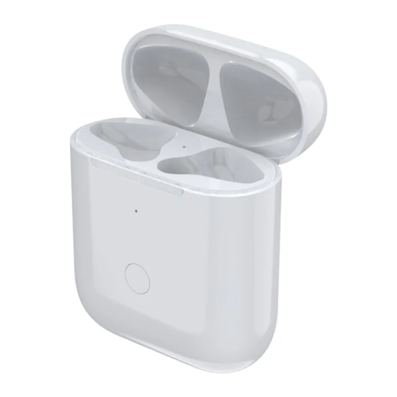

Сменный беспроводной зарядный бокс для Airpods 1/2 700 мАч, зарядное устройство для Bluetooth наушников, Внешний индикатор