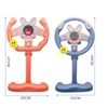 Electric Simulated Driving Steering Controller Portable Wheel Copilot Toy With Light And Sound Educational Sounding For Kid Gift 6