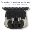 KM2299 BRDCLIP BL1T For Professional Trimmer Original Replacement DLC Blade 0 Distance Barber Hairdressing tool Accessories 3