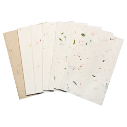 Yunlong Flower Plant Half-Ripe Rice Paper Calligraphy Painting Xuan Paper Brush Pen Hard Pen Writing Letter Papier Love Letter