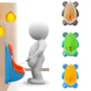 Cartoon Baby Toilet Urinal Boy Wall-mounted Urinal Frog Shape Boy Standing Urinal Toilet Training Urinal 2