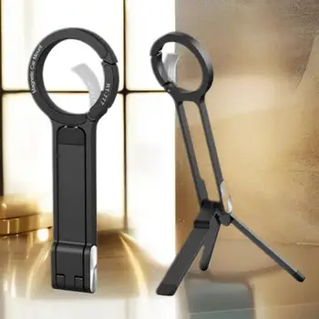 1 Set Foldable Portable Magnetic Cell Phones Tripod Mount Phone Holder Stand For Magsafe Phone 16 15 14 13 12 Pro Max
