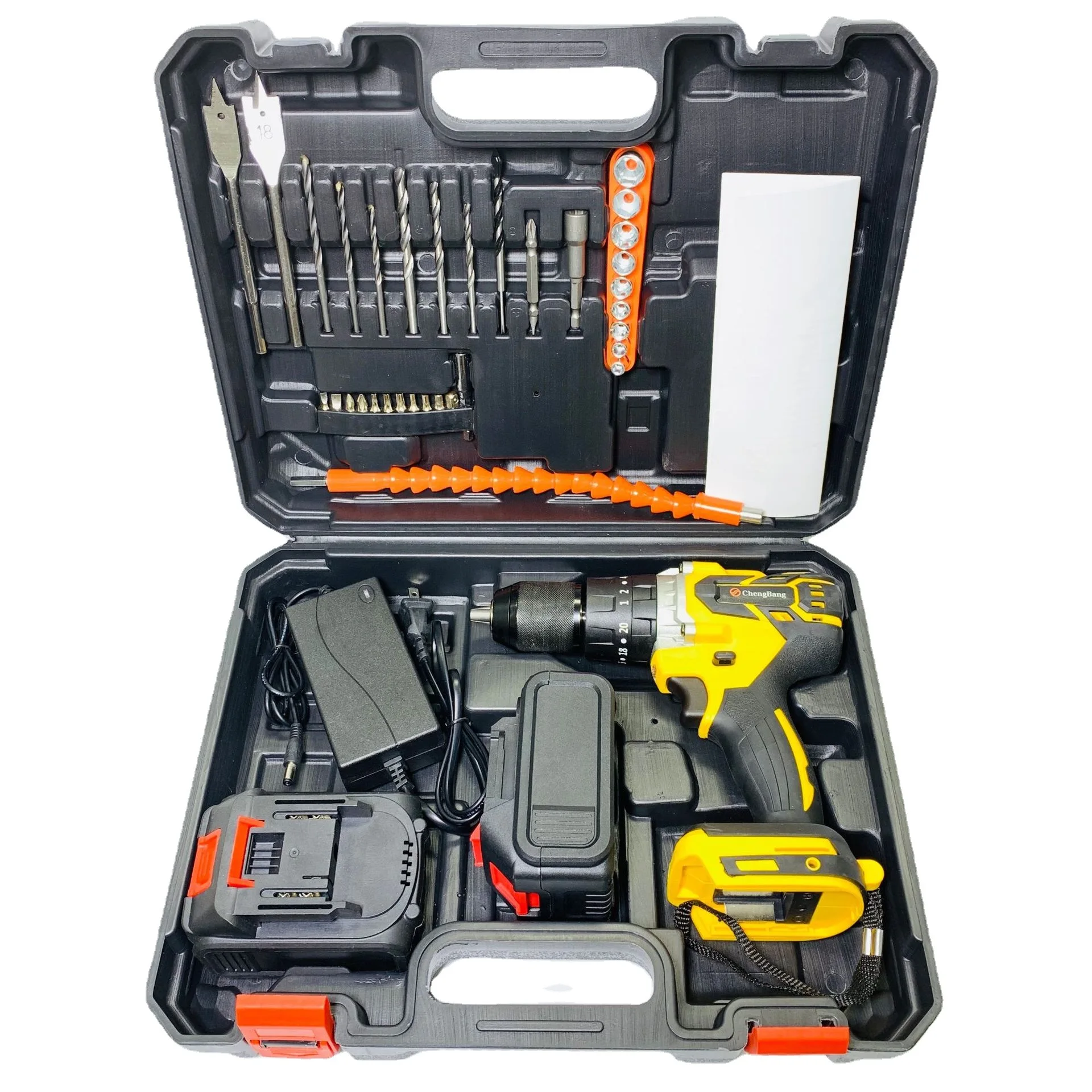 

Lithium brushless impact 13 mm electric drill C suit MTG01 model (yellow)