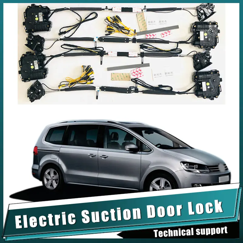 

Smart Auto Electric Suction Door Lock for VW Sharan 2011-2023 Automatic Soft Close Door Super Silence Car Vehicle Door