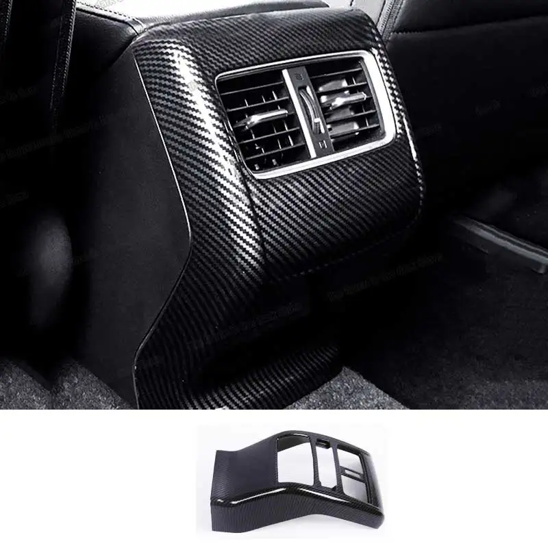 

Автомобильный задний подлокотник из углеродного волокна Lsrtw2017, Обложка вентиляционной решетки для Honda Accord 10th 2018 2019 2020, аксессуары для автостайлинга