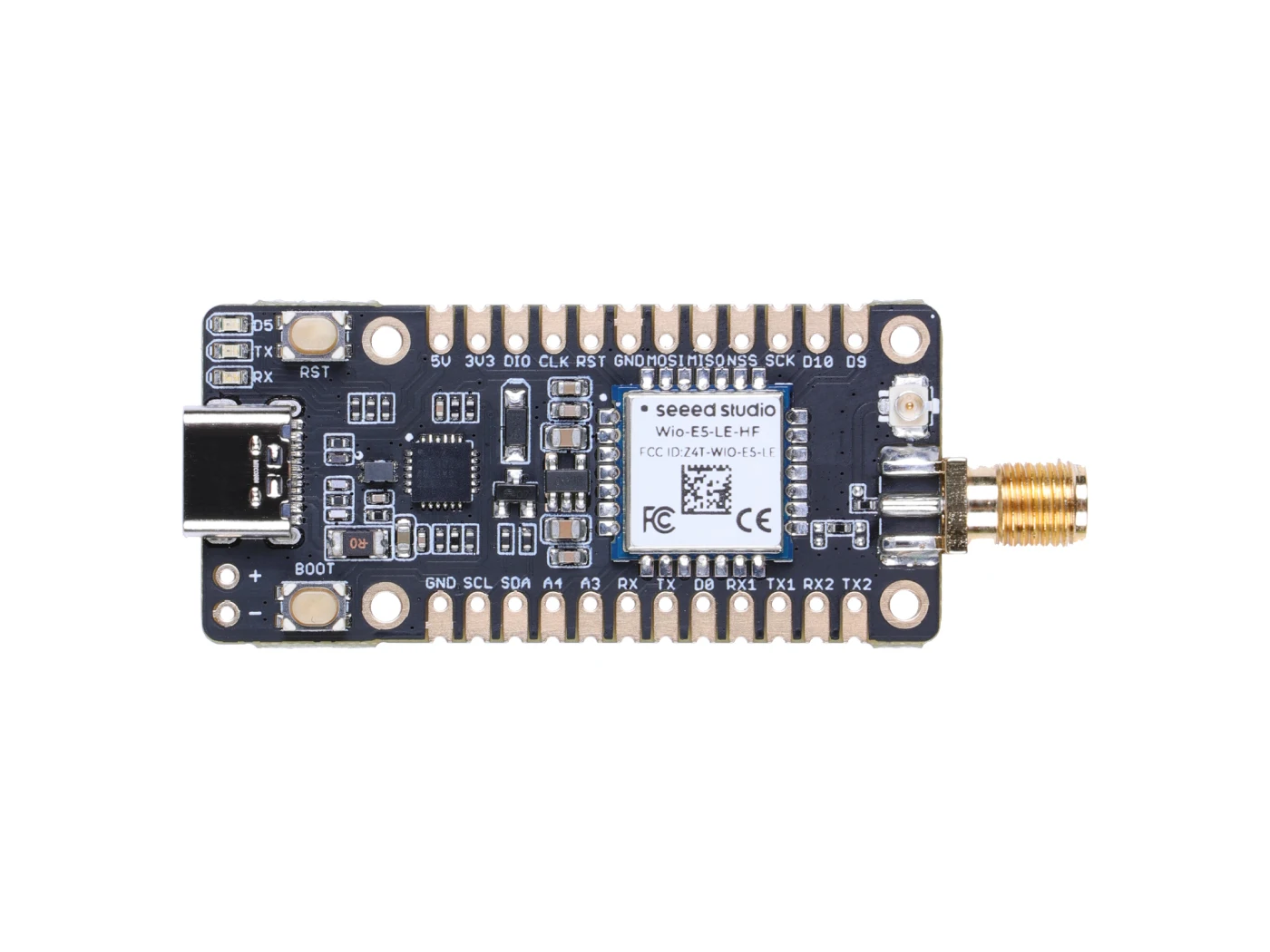 Wio-E5-LE �̴� ���� ���� - STM32WLE5JC, ARM Cortex-M4 �� SX126x ����, EU868 �� US915�� LoRaWAN ����