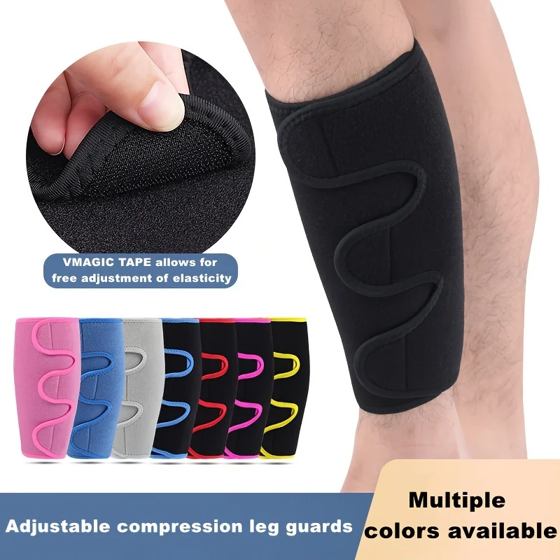 Sport Shin Guard 1PC Crossfit Adjustable Calf Compression Cycling Sleeve Football Basketball Weightlifting Calf Support Brace