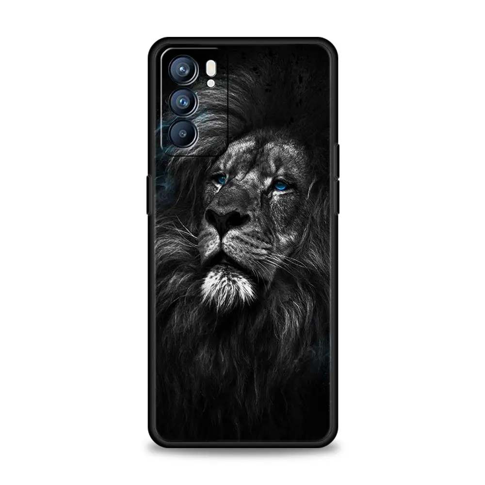 Fierce Animal Design Protective Phone Case Cover