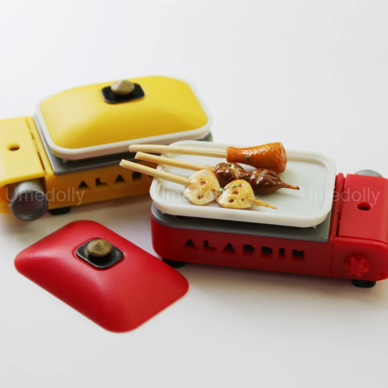 1:12 Miniature Cooking Working Electric Stove: tiny food cooking