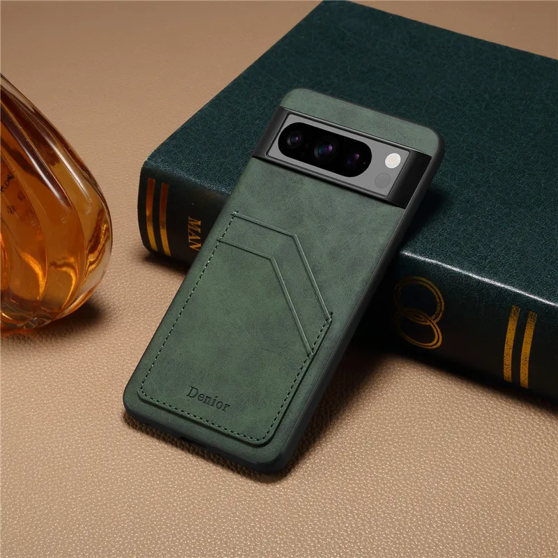 EUCAGR Luxury Magnetic Leather Business Phone Case - Premium Protection Back Cover