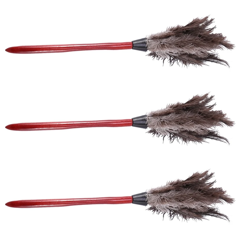 

3 шт., страусиные перья для очистки