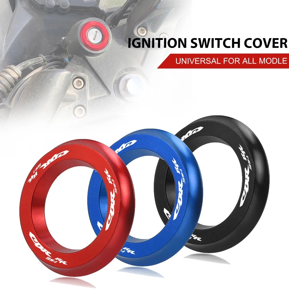 

For HONDA CBR954RR 2002-2003 CBR954 RR Motorcycle Decorative RING Aluminum lgnition Switch Cover Ring CBR 954RR CBR 954 RR