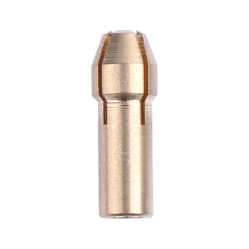 Drill Chucks Bits Brass Collet Mini Chuck For Dremel Rotary Tool 4.3mm Dia 0.5mm-3.2mm Power Accessory 10pcs