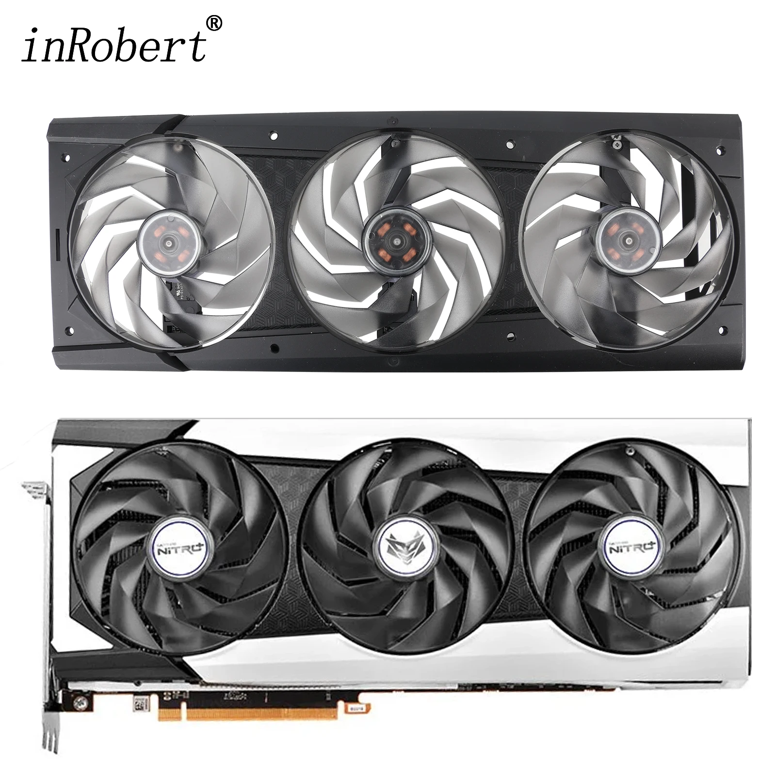 Rx6950 95Mm Ventola Di Raffreddamento Muslimex Sostituire Per Sapphire Nitro + Amd Radeon Rx 6950 Xt Ventola Di Raffreddamento Della Scheda Grafica Pu