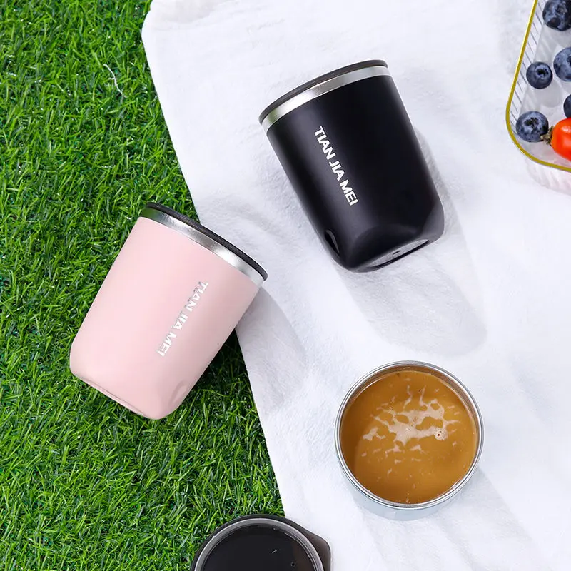 304 Coffee Thermos Cup Ins Small Capacity Color Exquisite Hand Cup Car Cup  Portable Mugs Creative