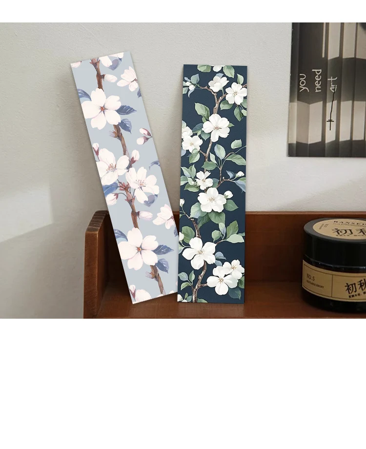 30 stücke Blumen Lesezeichen Pflanzen Blumen dekorationen Lese seiten Lesezeichen kreative Geschenke Student Briefpapier liefert – Detail 5