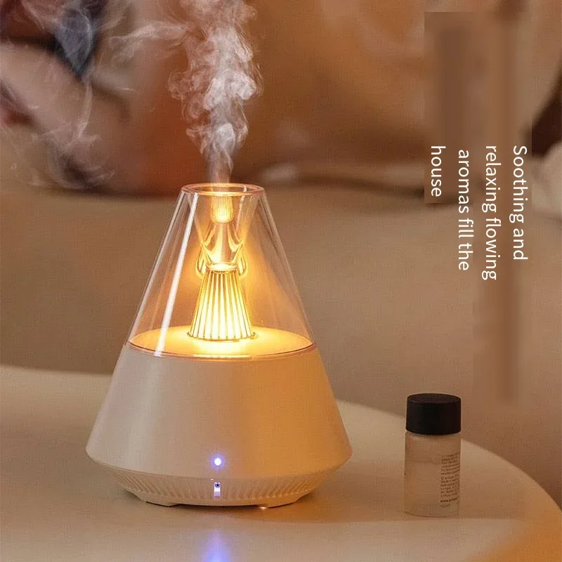 Portable Essential Oil Diffuser USB Air Humidifier Night Light Cold Fog Maker Spray, Suitable For Birthday Gift Remote Control 2