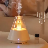 Portable Essential Oil Diffuser USB Air Humidifier Night Light Cold Fog Maker Spray, Suitable For Birthday Gift Remote Control 2