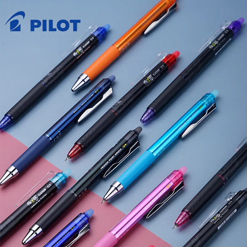 1 Pcs Pilot Frixion Gel Pen LFBK-23EF Erasable Push-action Ballpoint Pen 0.4mm Office Accessories School Supplies Stationery