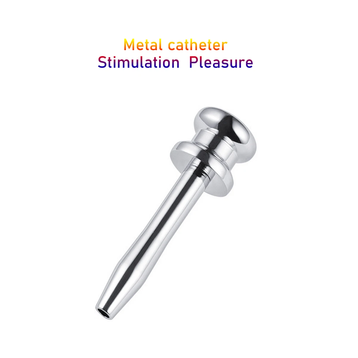 1pcs, Metal penis plug, spray-type design catheter, dick masturbation massage, men's sex toys