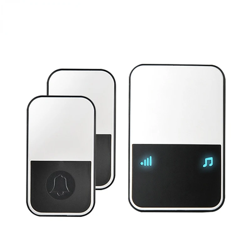 

DB31 door bell wireless waterproof doorbell 2 button 1 receiver