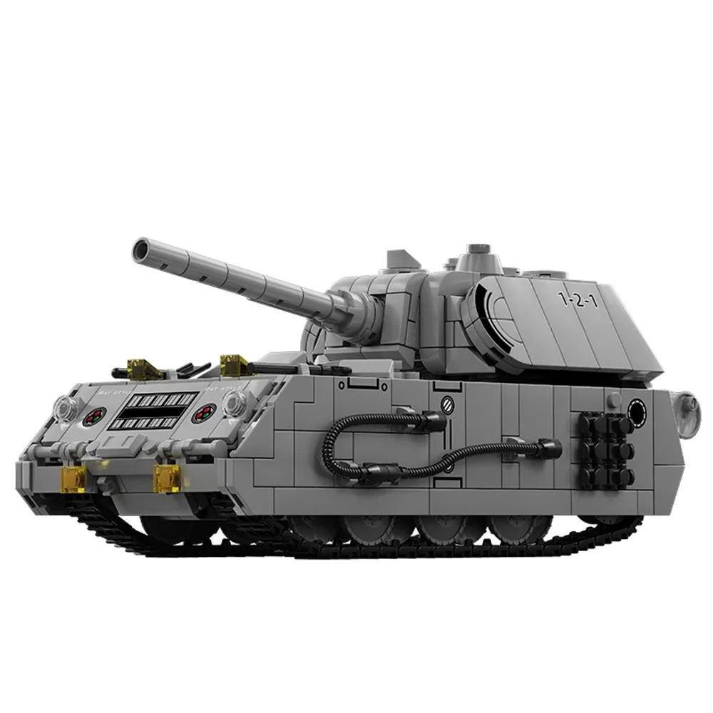 WW2 Military Half-Tracked Vehicle Building Block Set