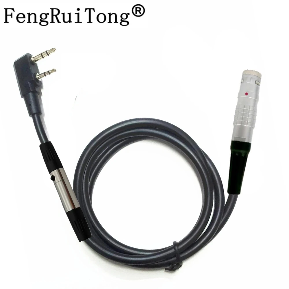 Radio Cable K1 to lemo 9pin for Invisio X50 ptt for Kenwood