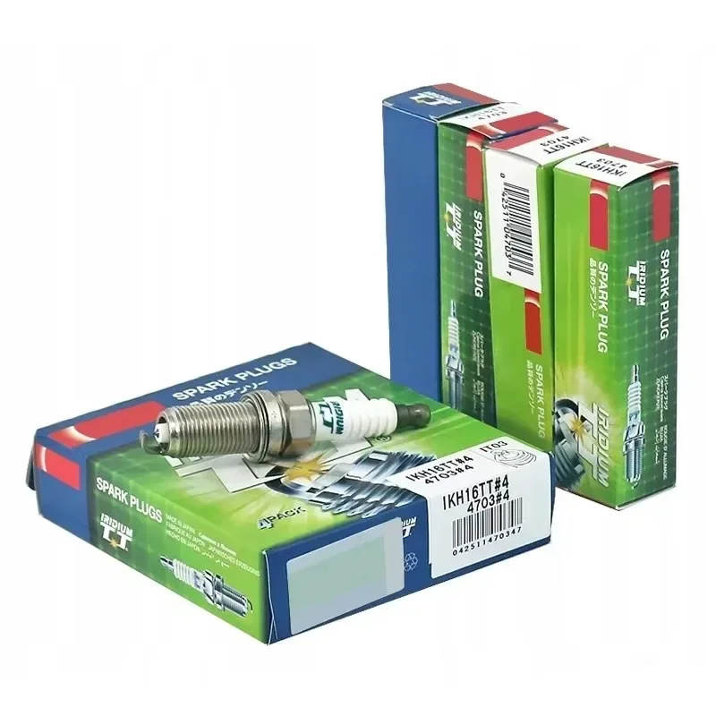 4/6PCS IKH16TT-4703 Dual Iridium Spark Plug for Toyota Hyundai Highlander Sonata Dodge Chrysler Genesi Tana 300, spark plug