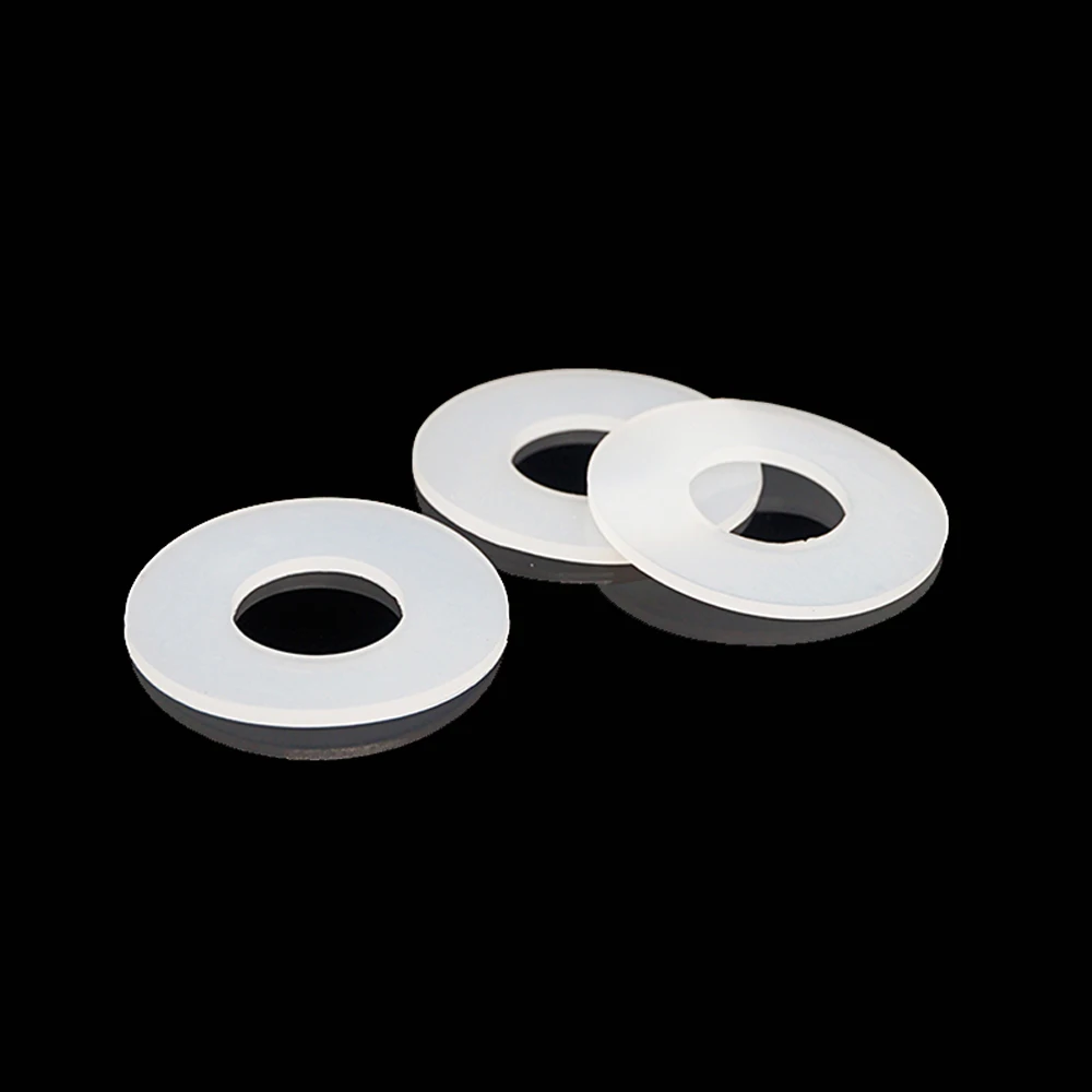 10 Juntas Tóricas De Silicona Transparente – 4 Cm Exterior, 3.2 Cm Interior, 0.4 Cm Ancho