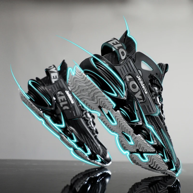 Gen-Z Fashion Blade Loafers Running Shoe For Men