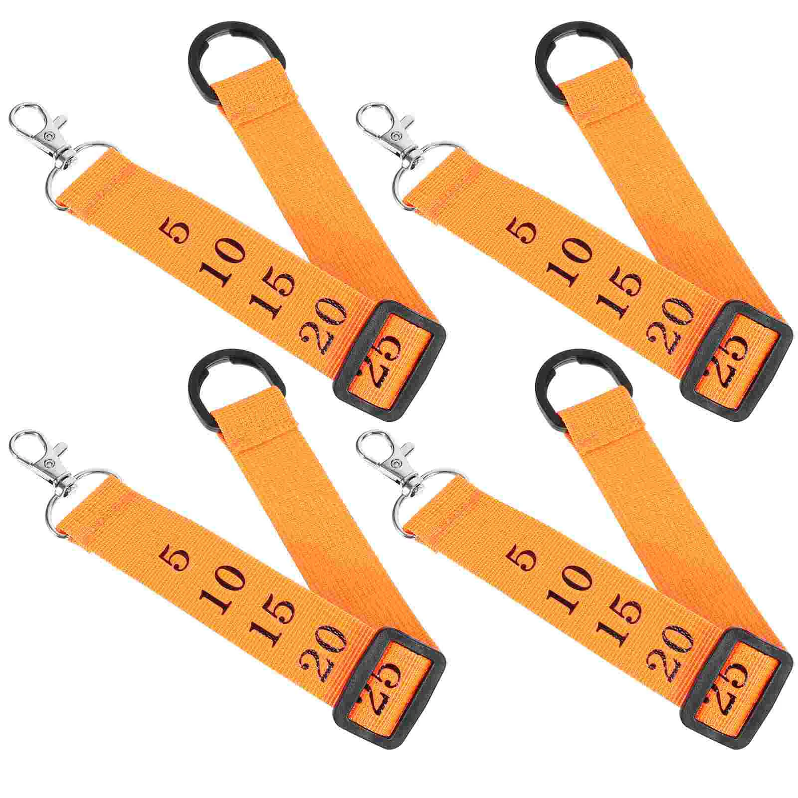 

4 Pcs Sign Sliding Side Clip Football Numbered Chain Indicator Nylon Official Referee Gear Accessories