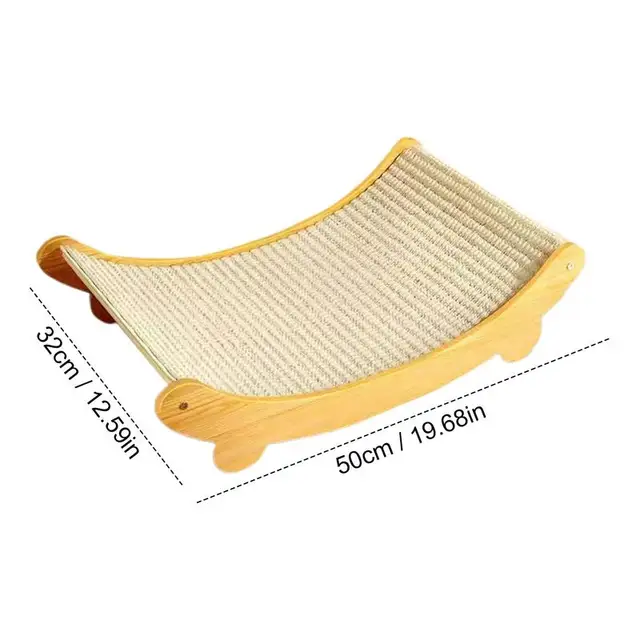 Sisal Cat Scratching Pad Reusable Cat Scratcher Cat Scratch Bed Nest for Pet Sleeping Playing Grinding Small Medium Large Cats 6