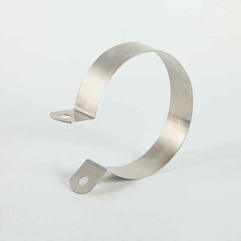 aco inoxidavel mangueira hoop pipe clamp wall 05