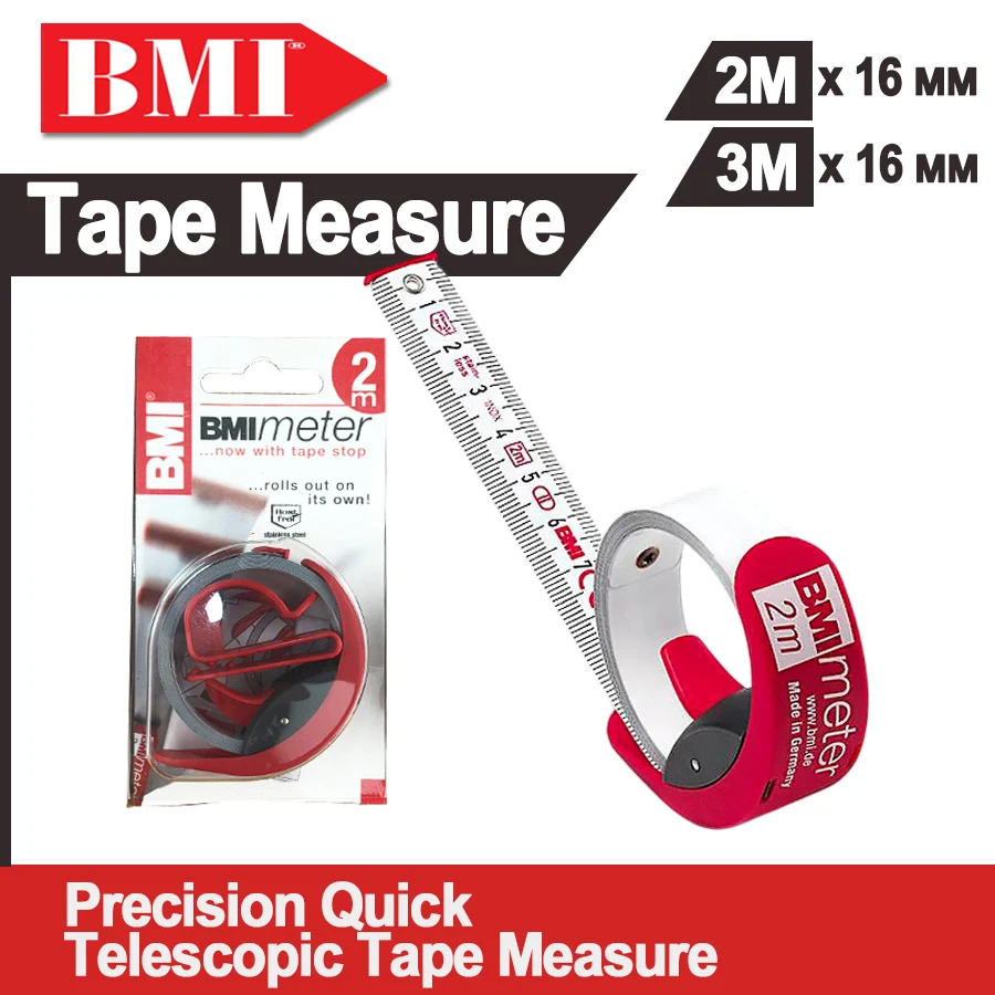 BM429341021 | Mètre Ruban BMI BMI 3m Métrique | RS