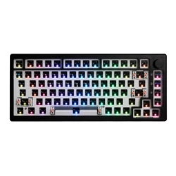 EPOMAKER Aura75 Kit 82 Keys Hot Swappable 2.4Ghz/Bluetooth 5.0/USB-C Wired Wireless Mechanical Keyboard Kit for Win/Mac