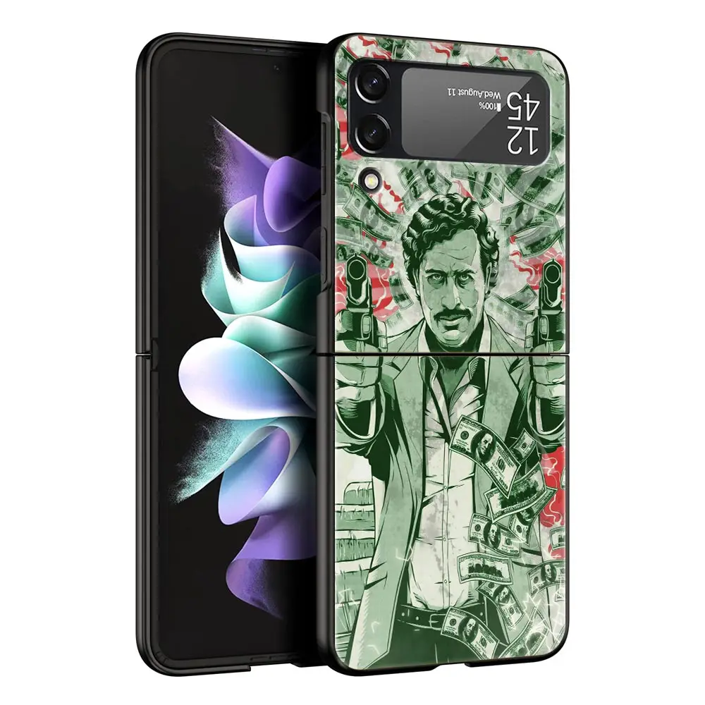 Narcos TV Series Pablo Escobar Hard Folding Phone Case