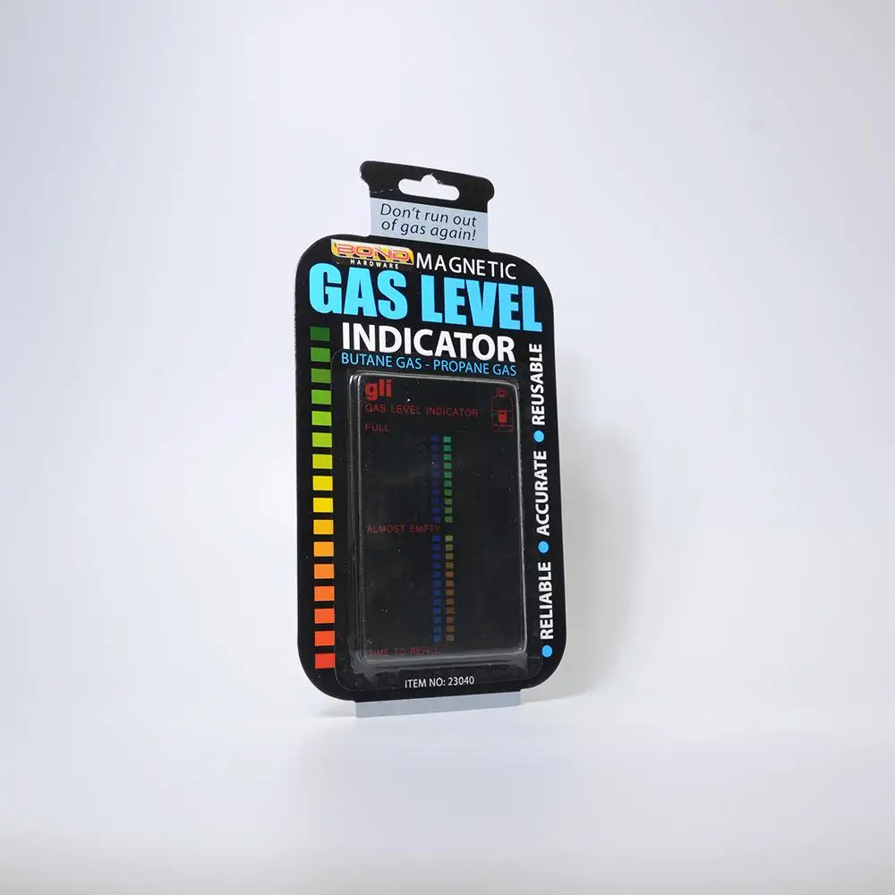 Magnetic Gas Level Indicator Gauge Caravan Bottle Propane(1PACK) 