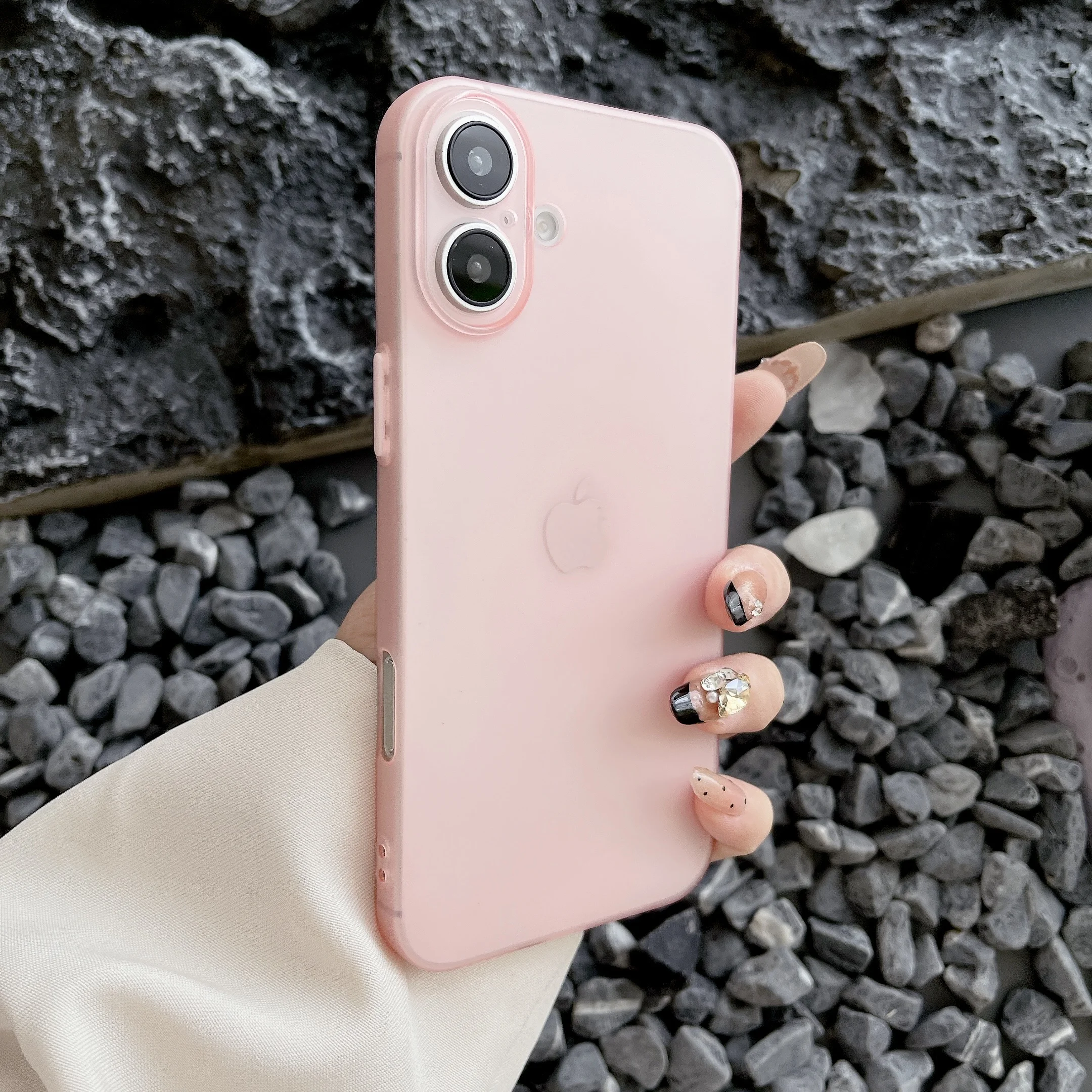 Ultra Thin Matte Transparent Soft TPU Shockproof Frosted Translucent Phone Case