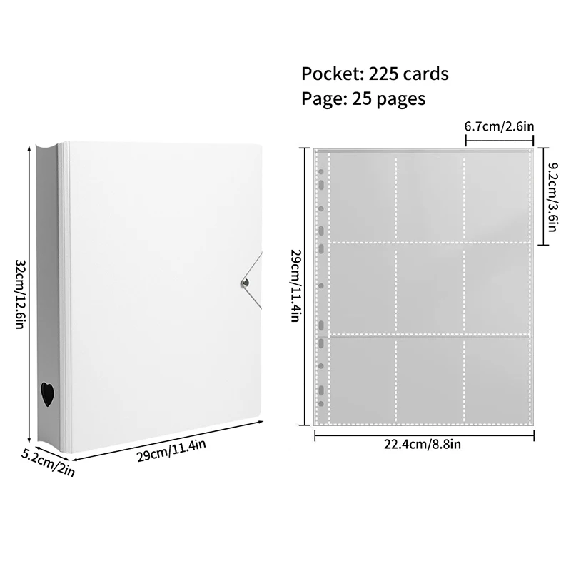 Kpop Photocard Album & Collection Binder with Large Pocket Capacity