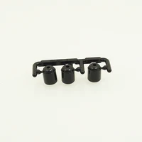 homemade tamiya mini 4wd racing car part Hi-Mount Tube Stabilizer set black 15528 2