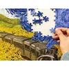 Adult Jigsaw Puzzle 1000PCS Vincent Van Gogh 70*50cm Train Sunflowers Stress Relief Entertainment Toys Paper Puzzles Christmas 4