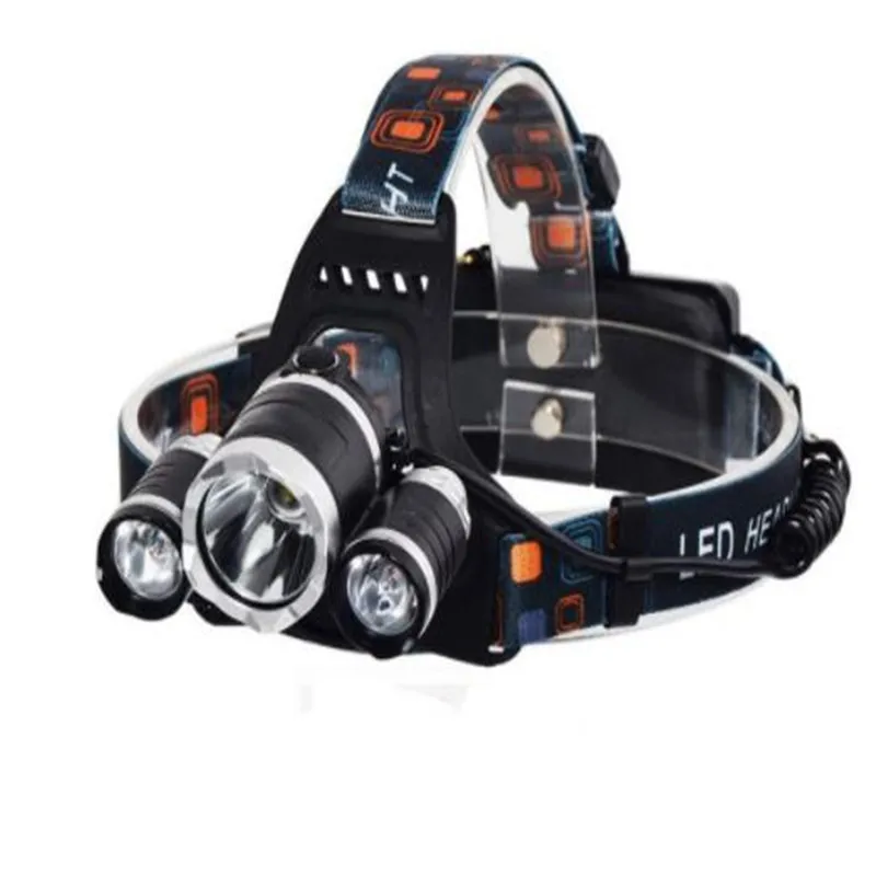 NEW Light from the led head lamp holder put type helmet miner's multi-functional waterproof flashlight fishing head lamp