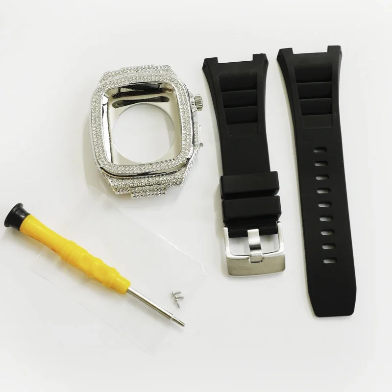  ̸ ̽ ð ,  ġ ø 9, 8, 7, 45mm, 6, 5, 4, SE, 44mm, ݼ , iwatch ׼ ߰ Ŀ
