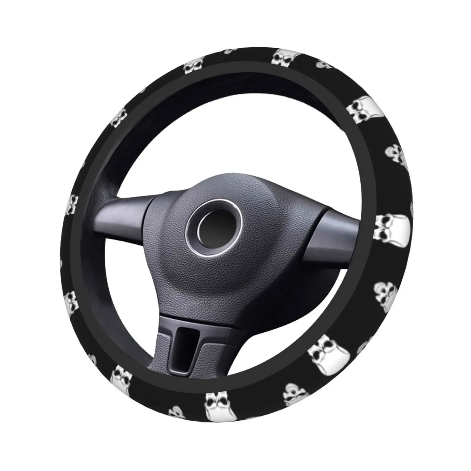 Dajingkj Cubierta De Volante Negra Para Mujeres Y Hombres