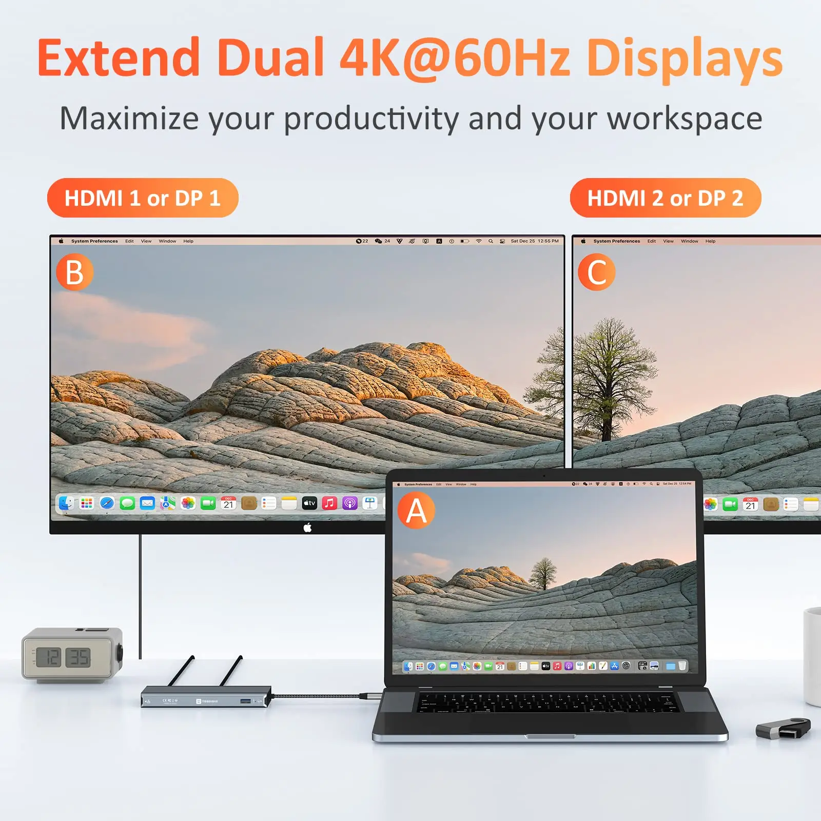 USB C   ŷ ̼,  4K HDMI DP ̴ , USB 3.1 , M1/M2 ƺ   
