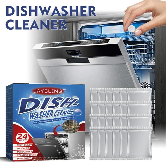ACTIVE Dishwasher Cleaner & Deodorizer Tablets - 24 Pack