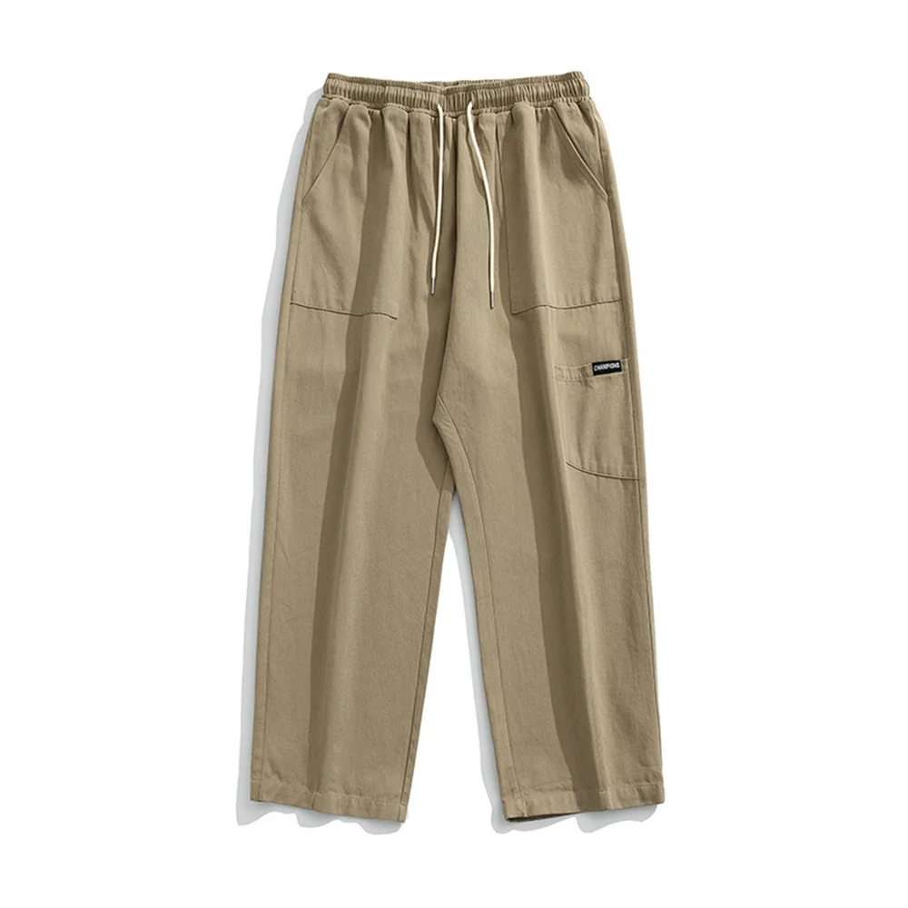 Men's Fashion Work Slacks Outdoor Wear-resistant Mountaineering Loose Trousers Work Clothes Street Fashion Cargo Pants y2k pants
