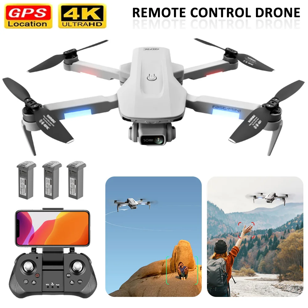 Новинка 2021 Квадрокоптер F8 с Gps Hd 4K камерой профессиональным Мотором для передачи